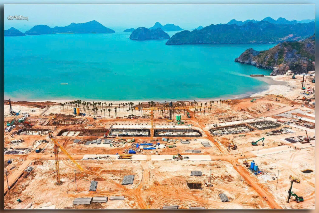 Tiến độ Xanh Island Sun Group Cát Bà tháng 2 năm 2025